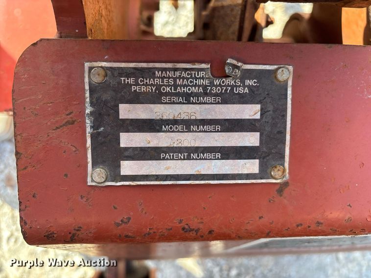 image for item FG0690 1985 Ditch Witch 350SX cable plow