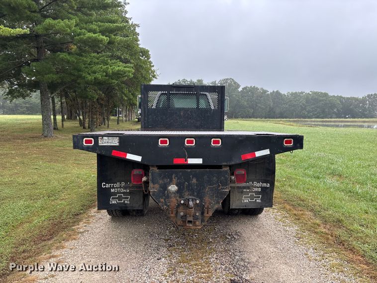 image for item FG0704 1997 Chevrolet C7500 flatbed truck