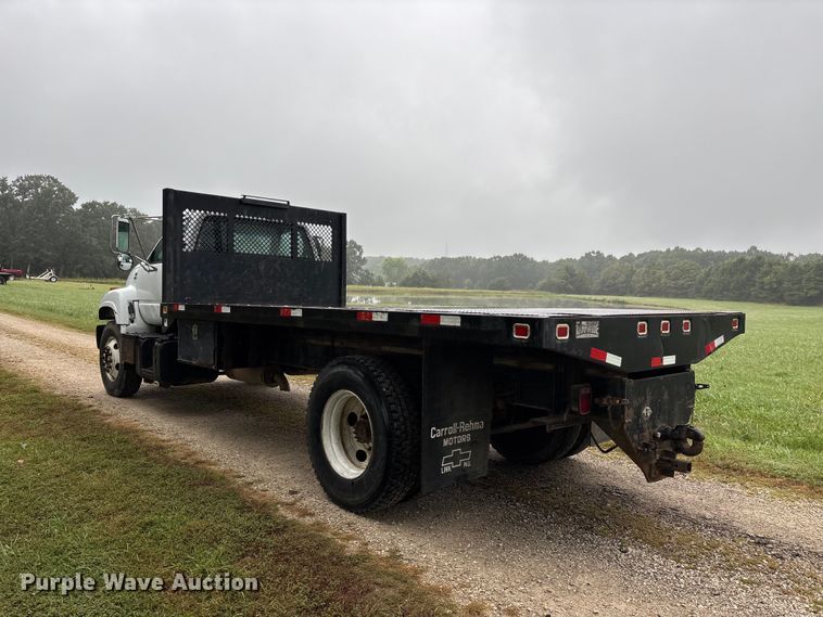 image for item FG0704 1997 Chevrolet C7500 flatbed truck