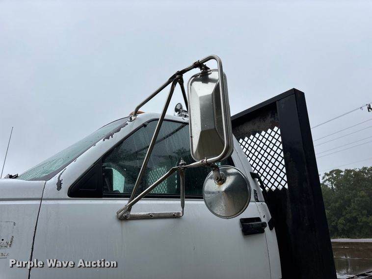 image for item FG0704 1997 Chevrolet C7500 flatbed truck