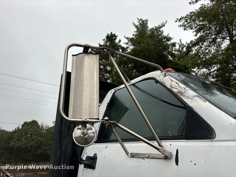 image for item FG0704 1997 Chevrolet C7500 flatbed truck