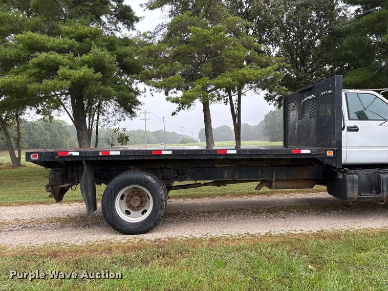 image for item FG0704 1997 Chevrolet C7500 flatbed truck