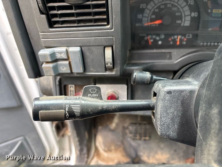 image for item FG0704 1997 Chevrolet C7500 flatbed truck