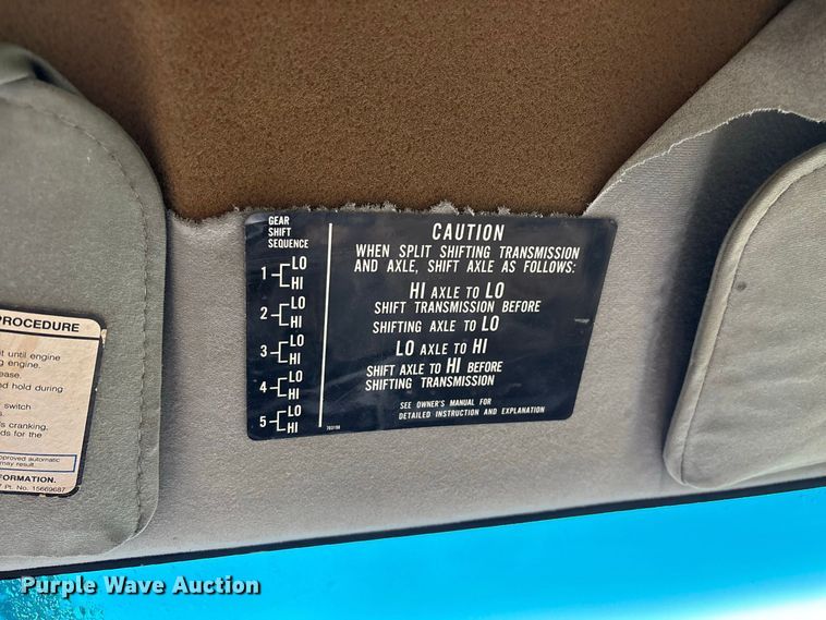 image for item FG0704 1997 Chevrolet C7500 flatbed truck