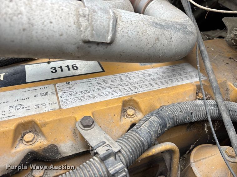 image for item FG0704 1997 Chevrolet C7500 flatbed truck