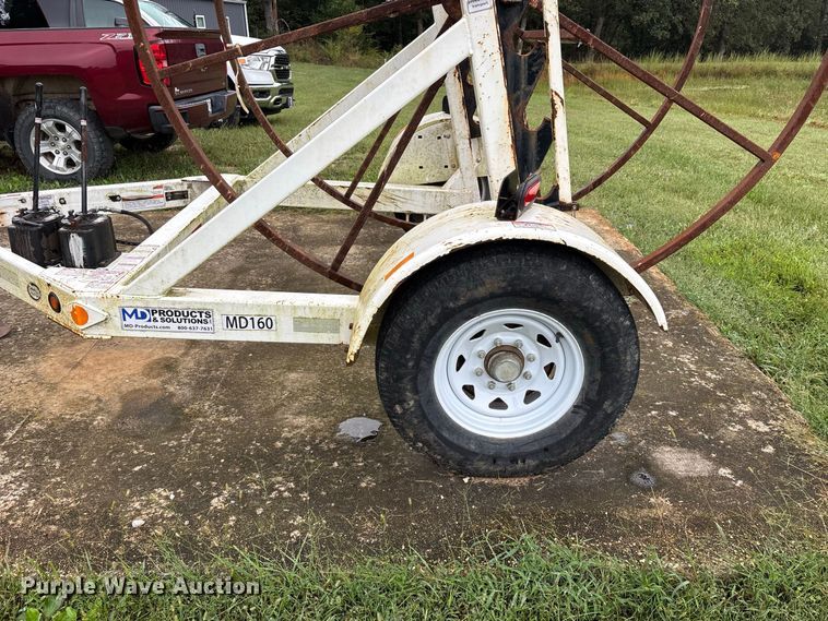 image for item FG0707 2019 MD Products and Solutions, Inc. RR-160 reel trailer