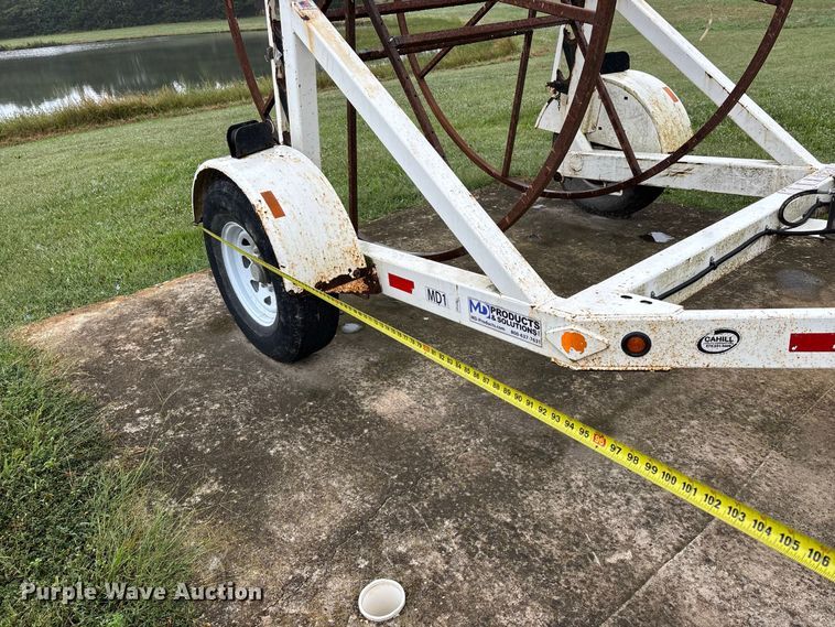 image for item FG0707 2019 MD Products and Solutions, Inc. RR-160 reel trailer