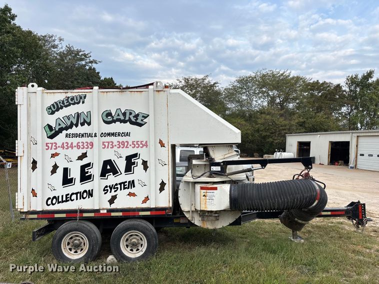 image for item FG0709 Old Dominion Brush SCL 800 Leaf Collector leaf vacuum