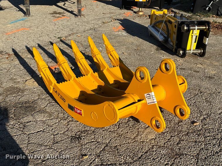 image for item FG0714 Toft TOFT08R excavator rake
