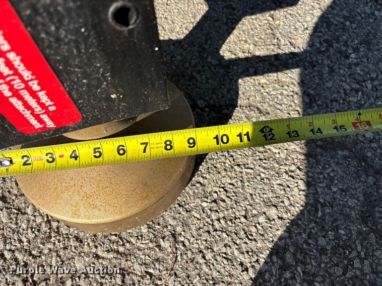image for item FG0716 Lyals ALS680 skid steer post driver