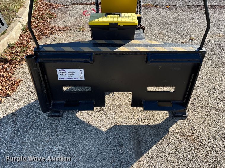 image for item FG0716 Lyals ALS680 skid steer post driver
