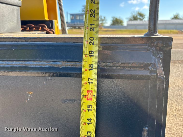image for item FG0716 Lyals ALS680 skid steer post driver