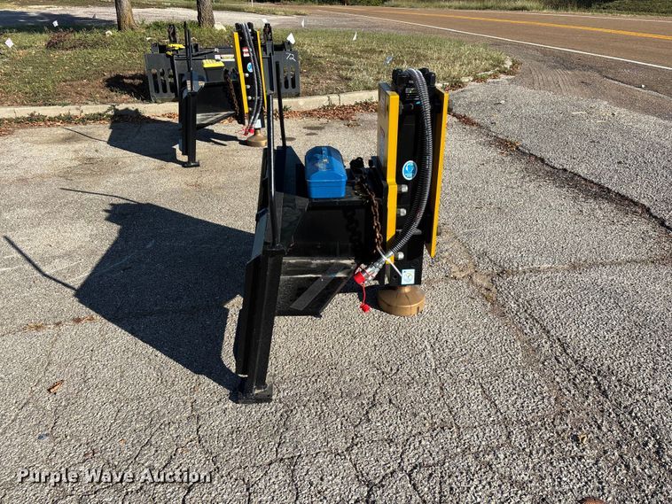image for item FG0717 Lyals ALS680 skid steer post driver