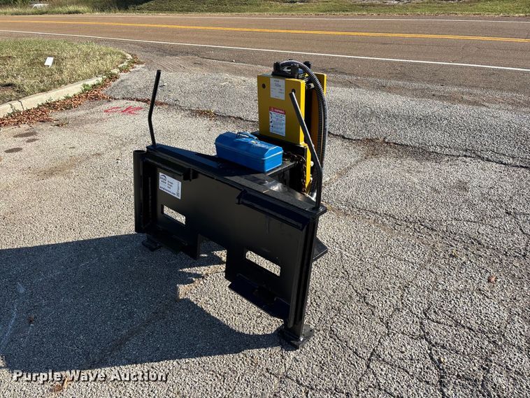 image for item FG0717 Lyals ALS680 skid steer post driver
