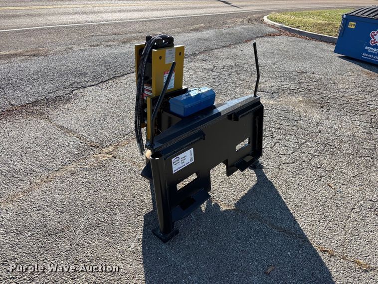 image for item FG0717 Lyals ALS680 skid steer post driver