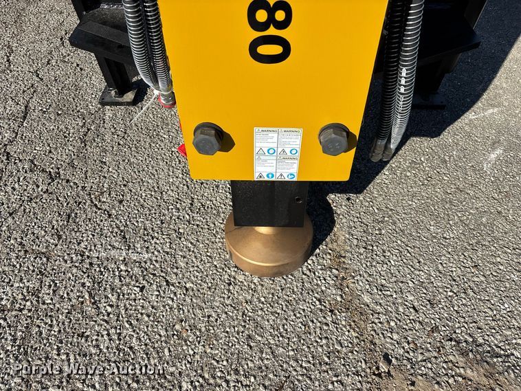 image for item FG0717 Lyals ALS680 skid steer post driver