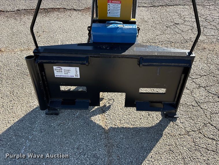 image for item FG0717 Lyals ALS680 skid steer post driver