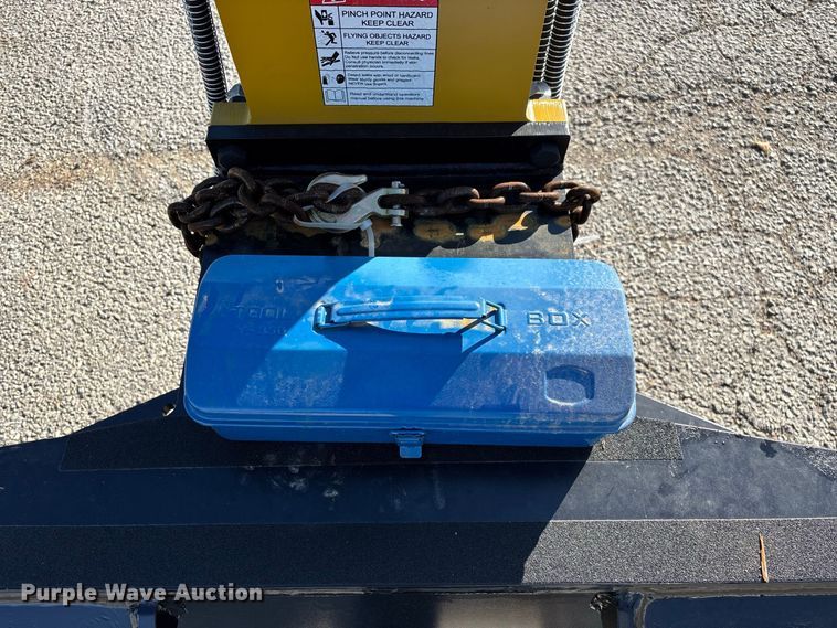 image for item FG0717 Lyals ALS680 skid steer post driver