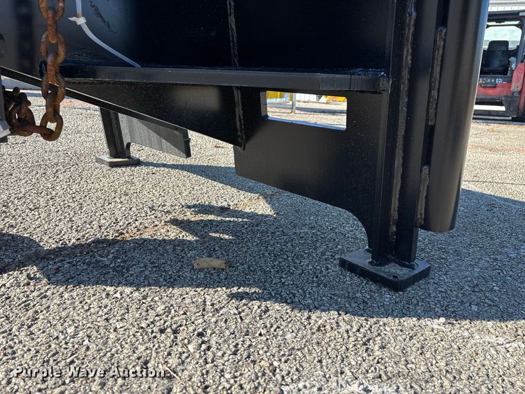 image for item FG0717 Lyals ALS680 skid steer post driver