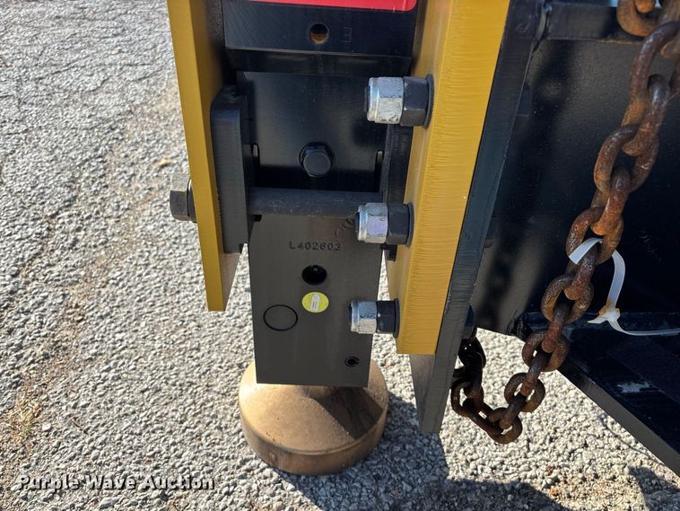 image for item FG0717 Lyals ALS680 skid steer post driver