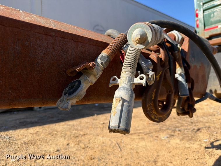 image for item FI0389 1996 Williamsen  Truck equipment  QQT end dump pup trailer