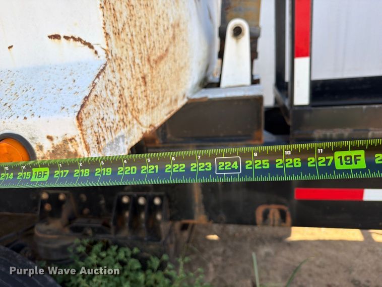 image for item FI0389 1996 Williamsen  Truck equipment  QQT end dump pup trailer