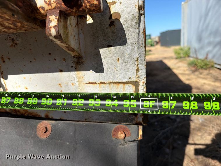 image for item FI0389 1996 Williamsen  Truck equipment  QQT end dump pup trailer