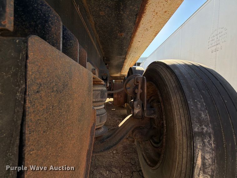 image for item FI0389 1996 Williamsen  Truck equipment  QQT end dump pup trailer