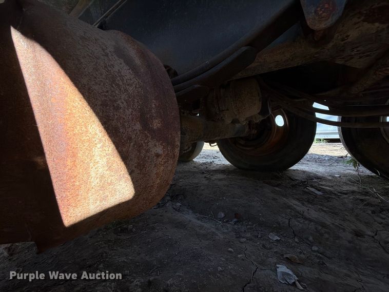 image for item FI0389 1996 Williamsen  Truck equipment  QQT end dump pup trailer