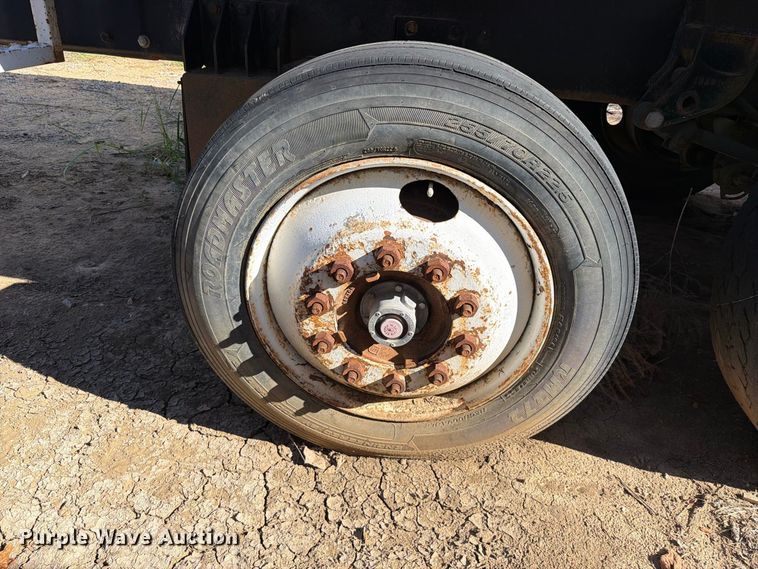image for item FI0389 1996 Williamsen  Truck equipment  QQT end dump pup trailer