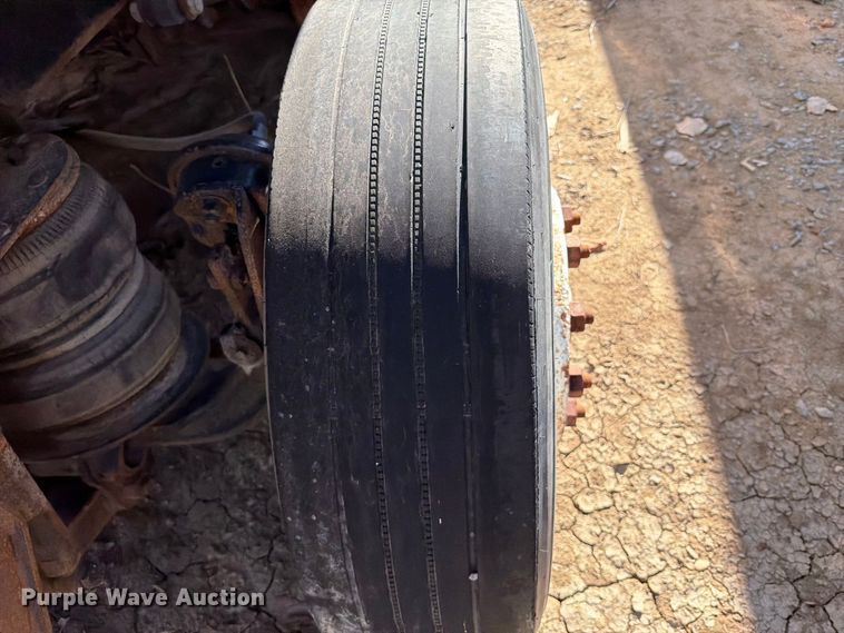 image for item FI0389 1996 Williamsen  Truck equipment  QQT end dump pup trailer