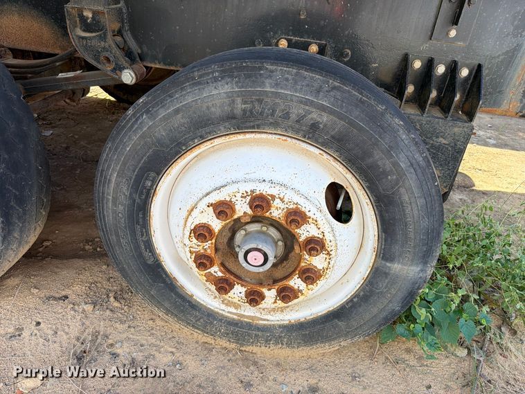 image for item FI0389 1996 Williamsen  Truck equipment  QQT end dump pup trailer