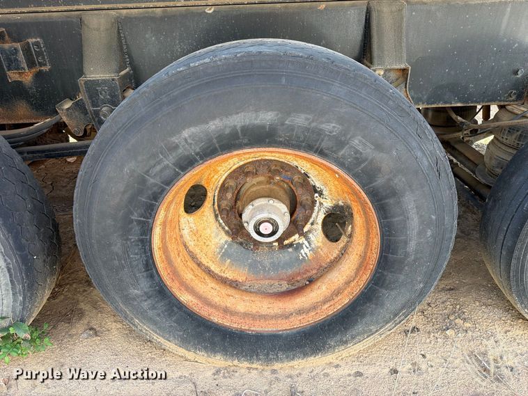 image for item FI0389 1996 Williamsen  Truck equipment  QQT end dump pup trailer
