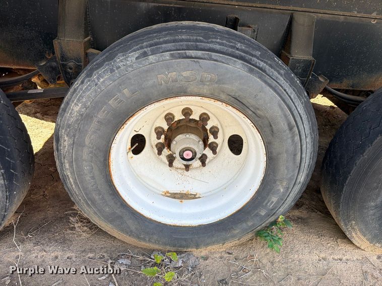 image for item FI0389 1996 Williamsen  Truck equipment  QQT end dump pup trailer