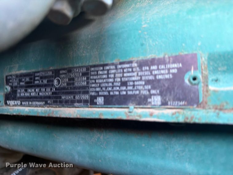 image for item FI0417 2020 Volvo L90H wheel loader