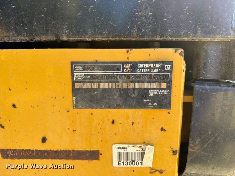 image for item FI0419 2013 Caterpillar 320E L excavator