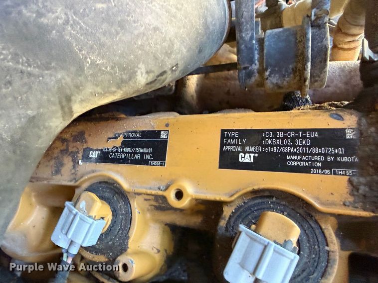 image for item FI0421 2018 Caterpillar 289D tracked skid steer loader