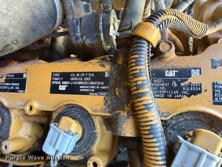 image for item FI0421 2018 Caterpillar 289D tracked skid steer loader