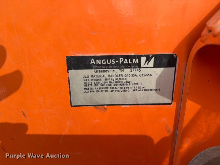 image for item FI2023 2012 JLG G12-55A Telehandler