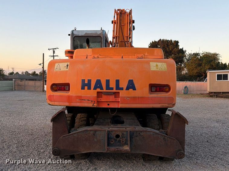 image for item FI2024 1998 Halla HE200W wheeled excavator
