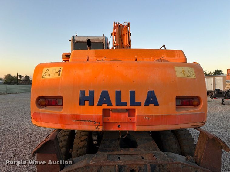 image for item FI2024 1998 Halla HE200W wheeled excavator