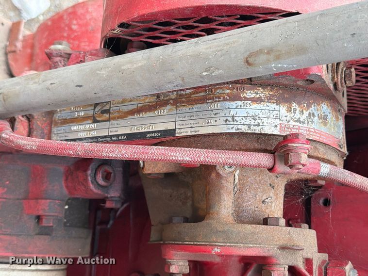 image for item FJ0540 1980 Cummins NT-855-F1 pump