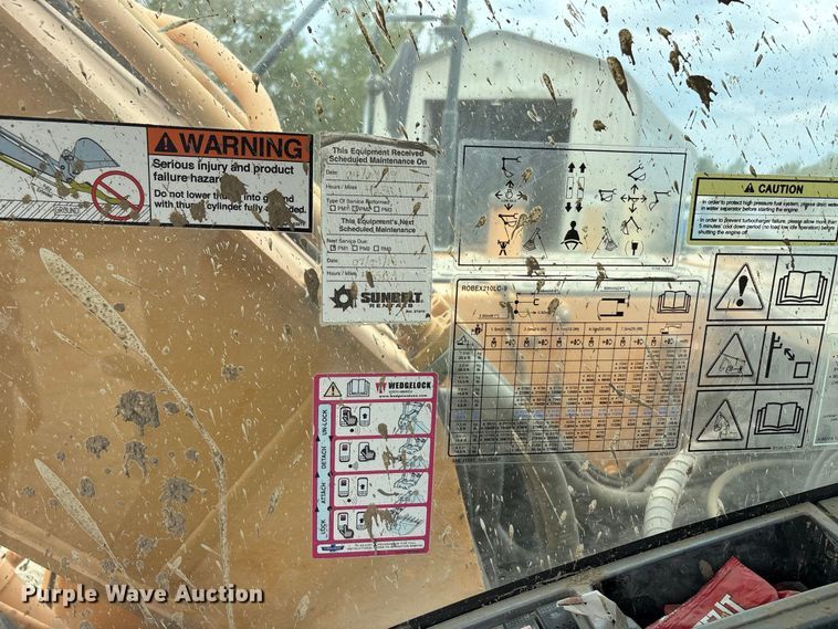 image for item FK2111 2012 Hyundai 210LC-9 excavator