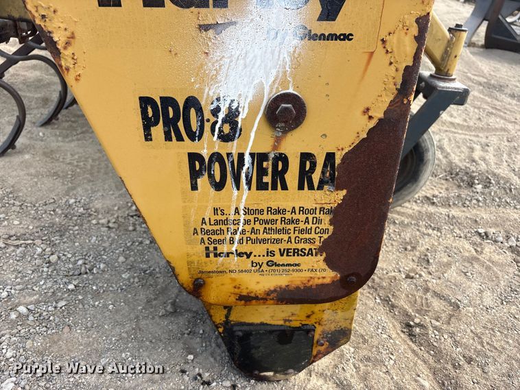 image for item FK2116 Harley by Glenmac PRO-8 power rake