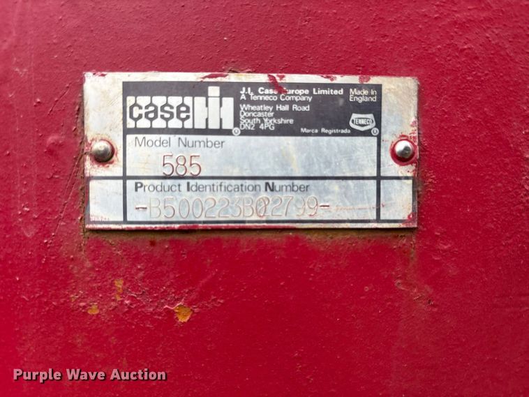 image for item FK2124 1988 Case IH 585 tractor