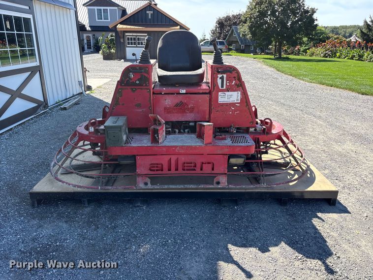 image for item FK2148 Allen Engineering HDX600 power trowel