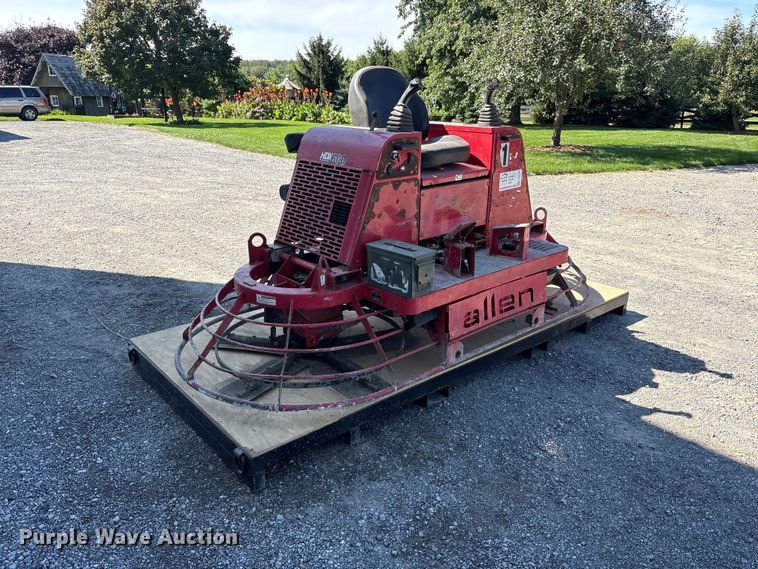 image for item FK2148 Allen Engineering HDX600 power trowel