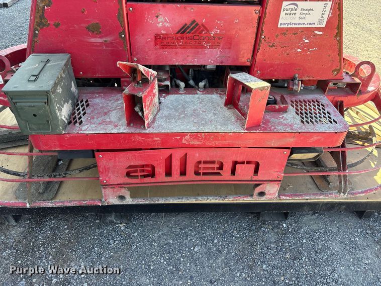 image for item FK2148 Allen Engineering HDX600 power trowel