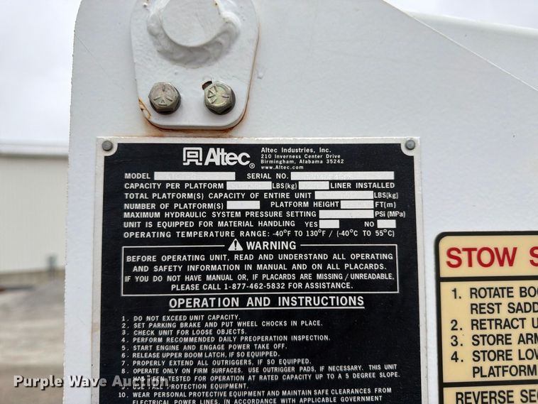 image for item FK3471 2004 Ford F550 Super Duty XL bucket truck