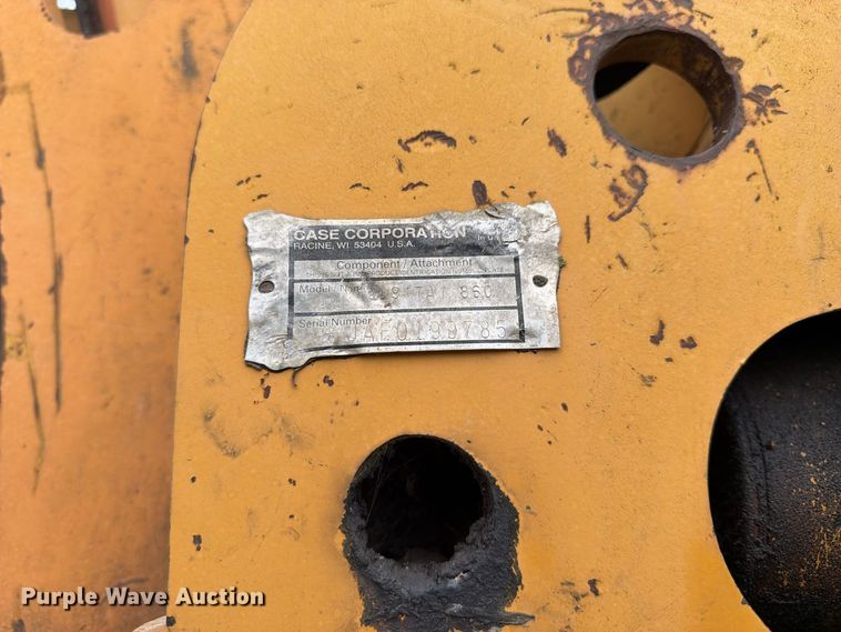image for item FK3478 1996 Case 860 cable plow